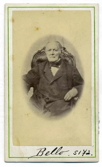 Retrato de Don Andrés Bello López