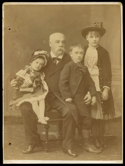 Benjamín Vicuña Mackenna y sus hijos