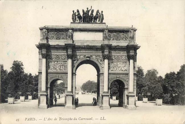 El Arco del Triunfo en París