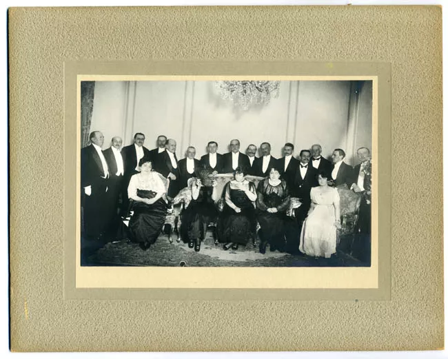 Don Arturo Alessandri Palma y esposa Rosa Ester Rodríguez Velasco 