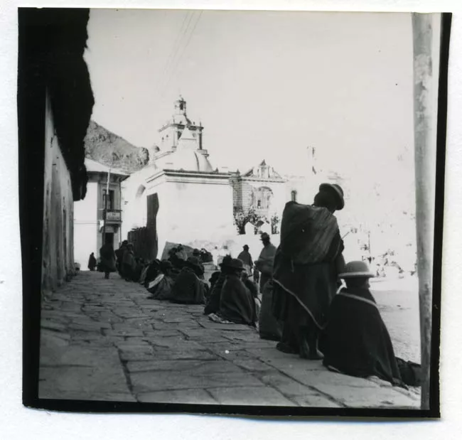 Bolivianas en Plaza Bolivia