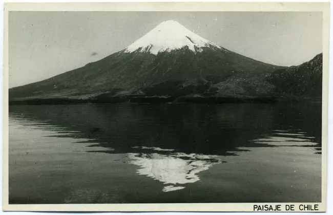 Vista del volcán Villarrica