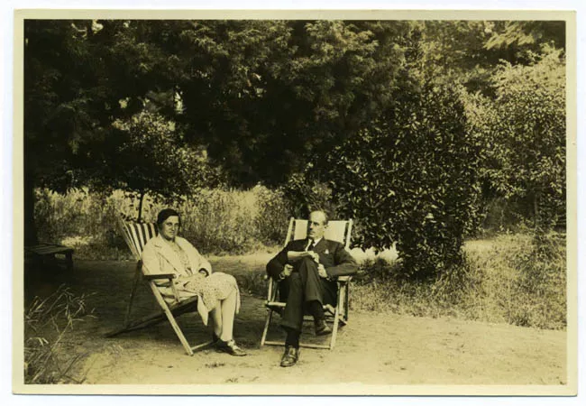 Retrato de Don Einar Altschwager y Sra.