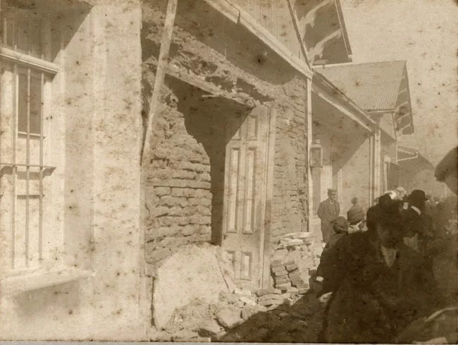 VALPARAISO,TERREMOTO ESTACION QUILPUE