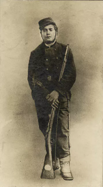 Retrato del Subteniente Luis Cruz Martínez