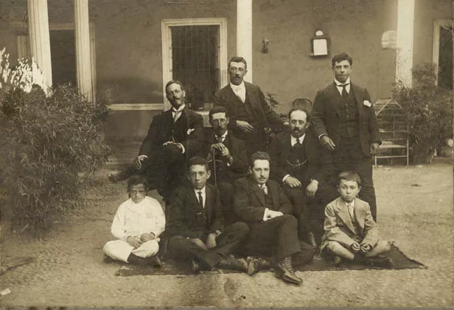 Retrato familia Brito de Pumanque 