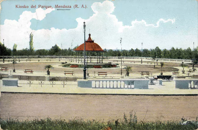 Kiosko del parque, Mendoza