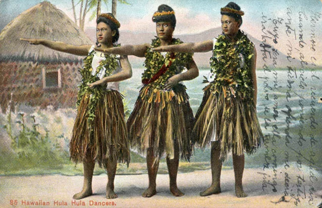 Hawaiian Hula Hula dancers