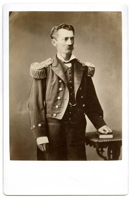 Retrato de Don Galvarino Riveros Cárdenas