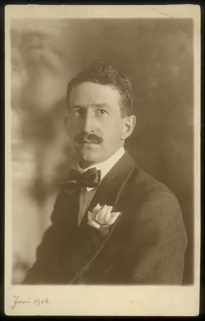 RETRATO DE DON CARLOS ECKHARDT ZUÑIGA