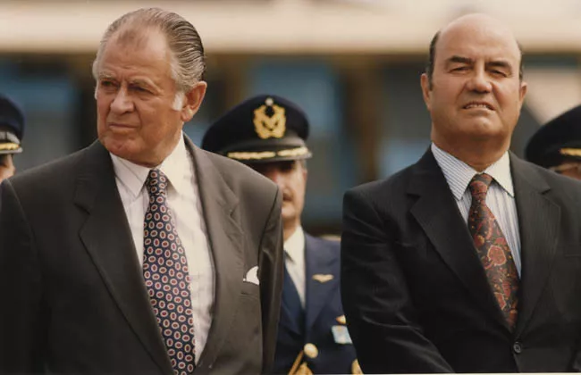 AYLWIN ASISTE A CEREMONIA FIDAE`92CERRIL