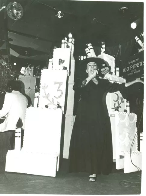 Silvia Piñeiro en celebración