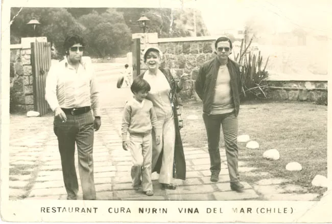 Silvia Piñeiro en restaurant Cura Nurin de Viña del Mar