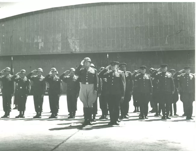 GRAL PATTON Y TROPA.2°GUERRA MUNDIAL