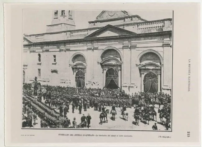 FUNERAL DE DON MANUEL BAQUEDANO GONZALEZ