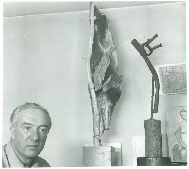 Manuel Ángeles Ortiz, en Paris
