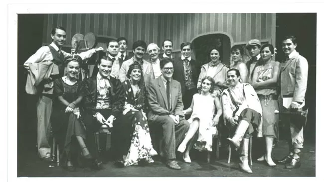 TEATRO GOLONDRINA;FOTOGRAFIA DE ELENCO.
