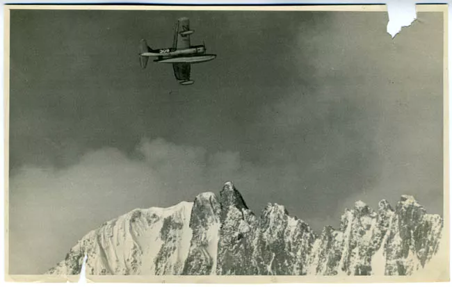 HIDROAVION EN LA ANTARTICA