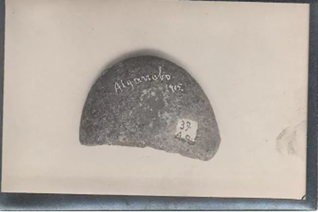 INSTRUMENTO LITICO ALGARROBO