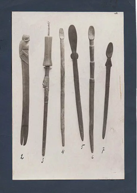 CUCHARAS CEREMONIALES INDIGENAS