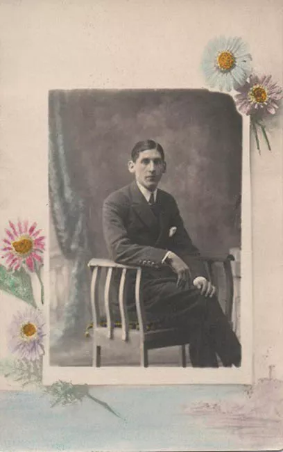 RETRATO DE HOMBRE NO IDENTIFICADO.