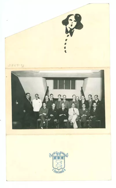 MANUEL BIANCHI GUNDIAN,EN SANTIAGO