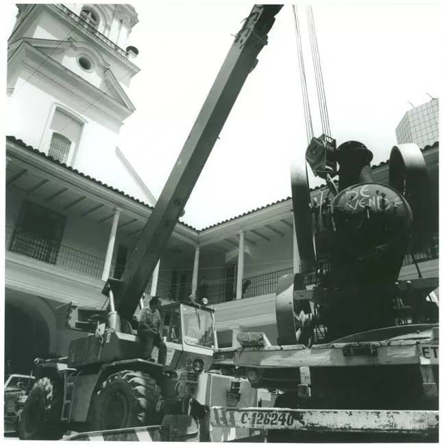 LLEGADA LOCOMOVIL AL MUSEO