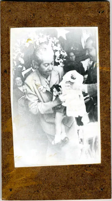 Visita de Gabriela Mistral 