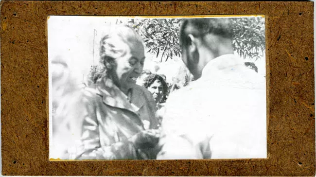 Visita de Gabriela Mistral 