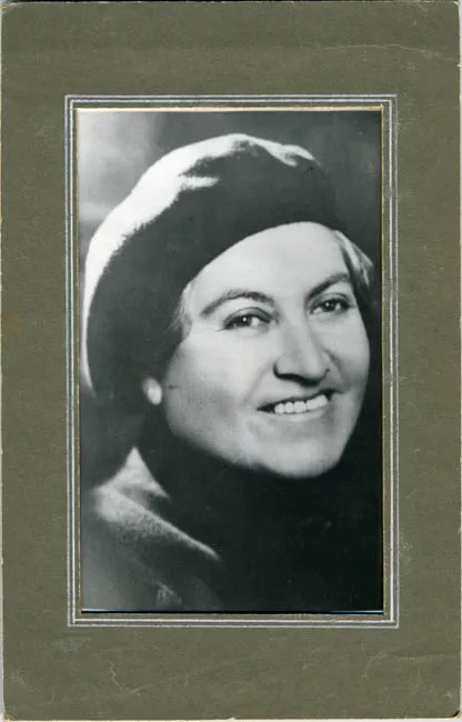 Retrato de Gabriela Mistral