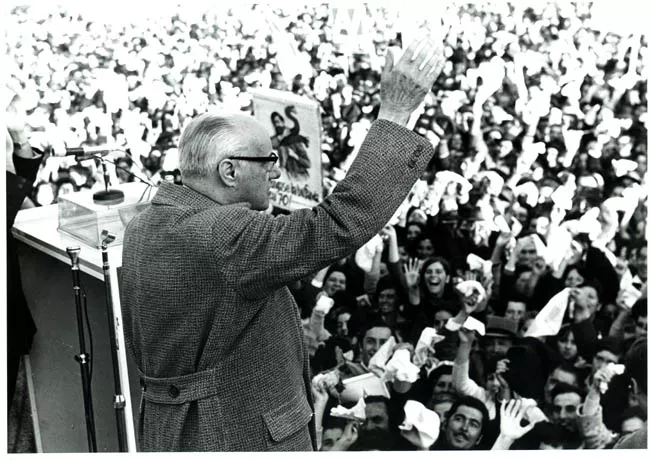Don Jorge Alessandri Rodríguez en Temuco