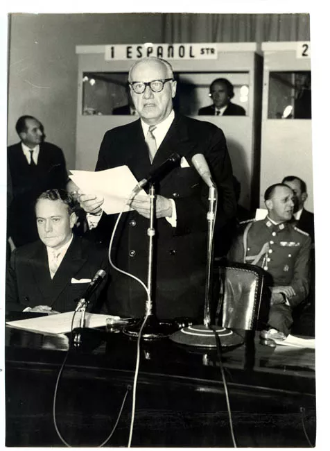 Don Jorge Alessandri Rodríguez en la CEPAL
