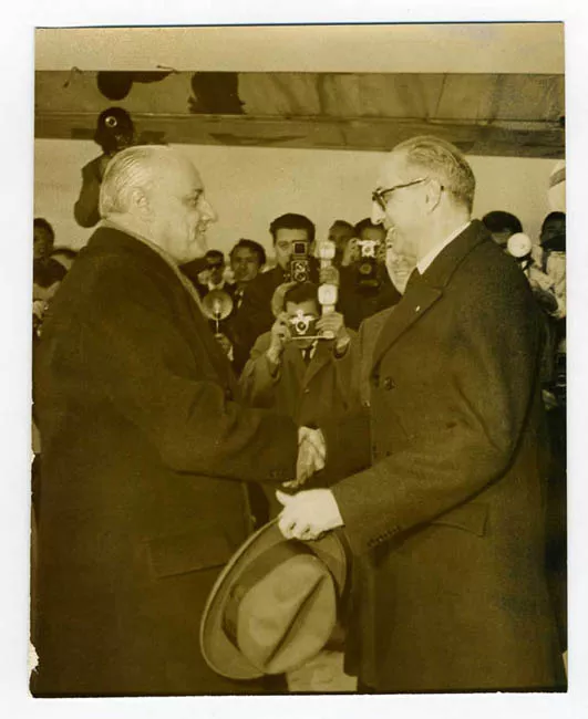 JORGE ALESSANDRI R.Y PDTE.ARGENTINO