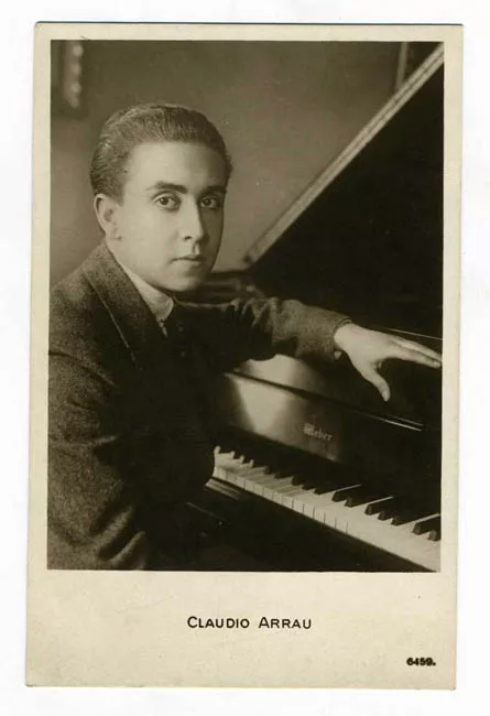 Retrato de Claudio Arrau