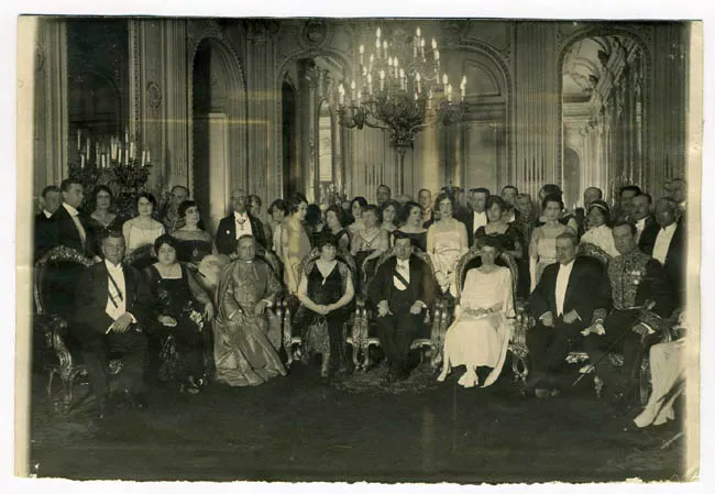 ARTURO ALESSANDRI PALMA EN RECEPCION