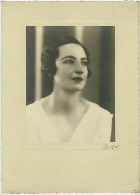 Retrato de Luz Tocornal Ross de Romero