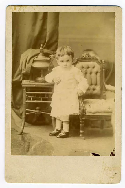 Retrato de niño Errázuriz Echenique