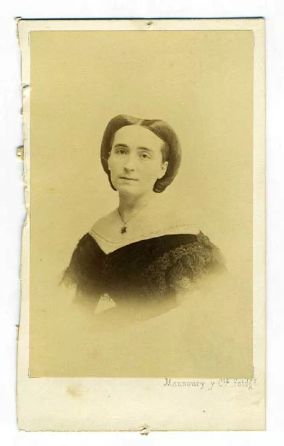 Retrato de Mercedes Riglos de la Riva - Aguero