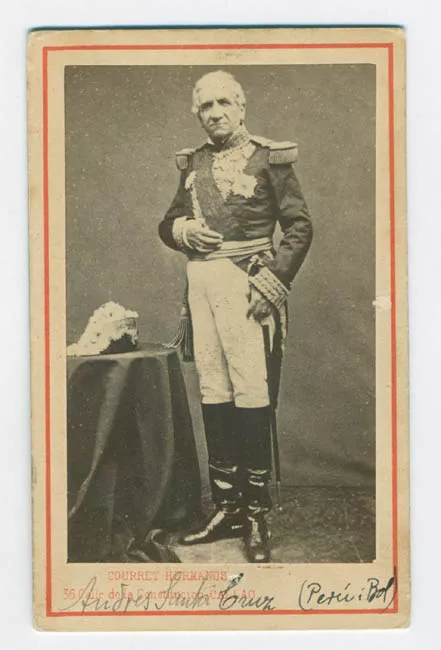 Retrato de Don Andrés de Santa Cruz
