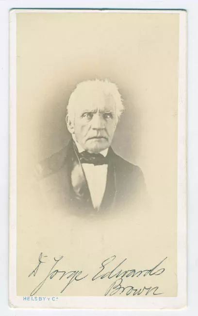 Retrato de Don Jorge Edwards Brown
