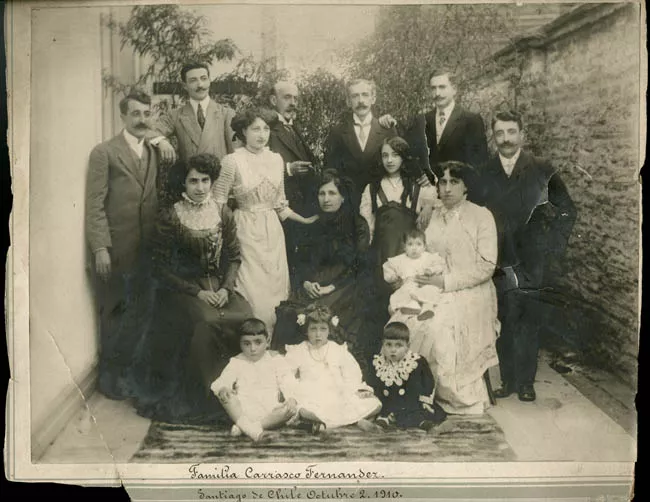 Retrato de familia Carrasco Fernández  