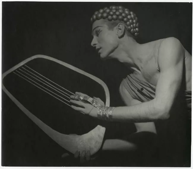 Retrato de Heinz Poll en el Ballet Orfeo, Ballet Nacional 