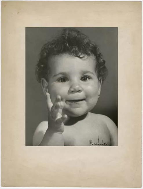 Retrato infantil de Estudio de niña Martínez