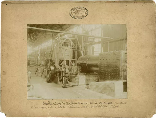 Establecimiento de Beneficio de Minerales de Santiago 