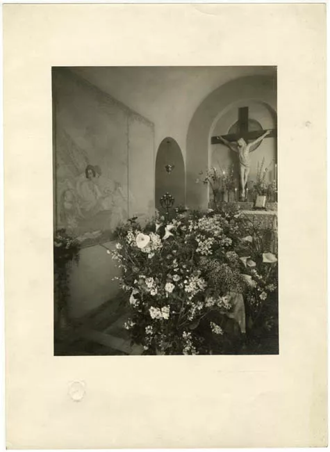 Capilla ardiente de Lily Iñiguez Matte