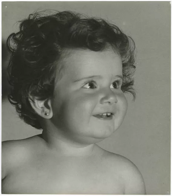 Retrato infantil de Estudio de niña Gutierrez