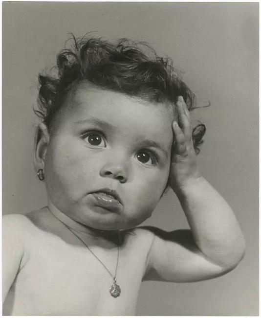 Retrato infantil de estudio