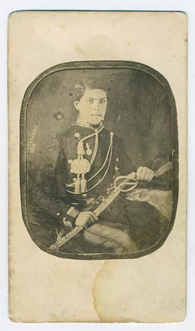 Retrato de Don Amador Fuenzalida (en 1852)