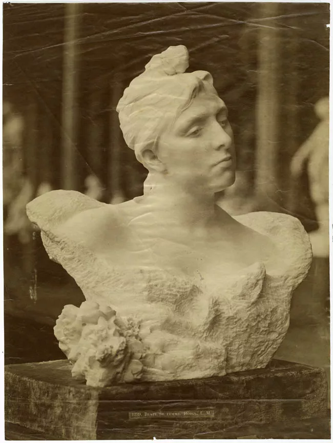 Busto de Luisa Lynch de Morla por Rodin 