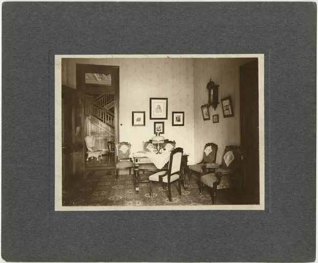 Sala en interior de casa